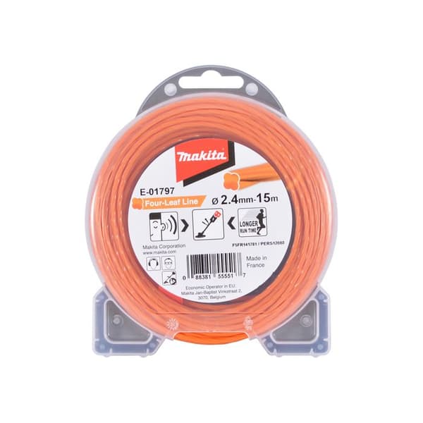 Skärtråd - MAKITA - E-01797 - Ø2,4mm - 15m - Energisparande