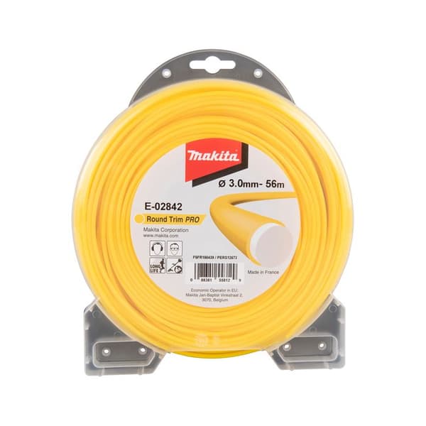 MAKITA Round Trim Pro rund tråd 3 mm x 56 m - E-02842