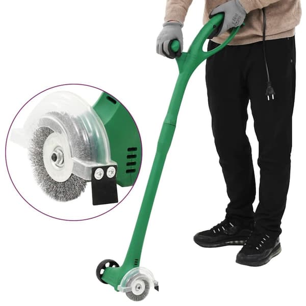 Elektrisk ogräsklippare 140 W grön