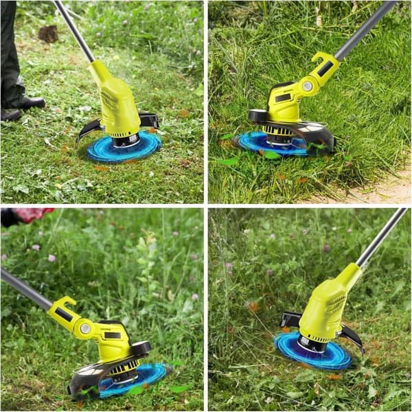 Lollanda 8-Pack trådspolar med 2 kåpor för Ryobi grästrimmer