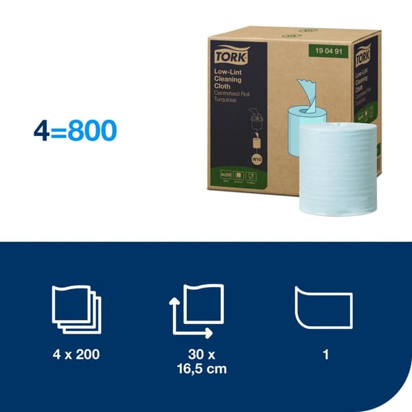 Rengöringsduk TORK Precision Refill 4/fp