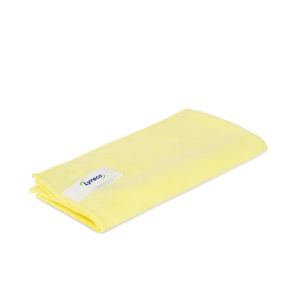 Microfiberduk LYRECO P 40x40cm gul 5/fp