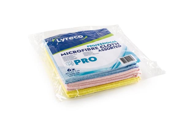 Microfiberduk LYRECO P 40x40cm sor 6/fp