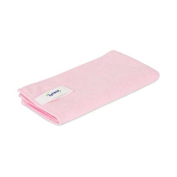 Microfiberduk LYRECO P 40x40cm rosa 5/fp
