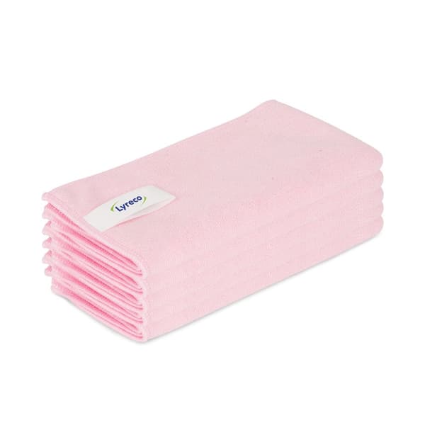 Microfiberduk LYRECO P 40x40cm rosa 5/fp