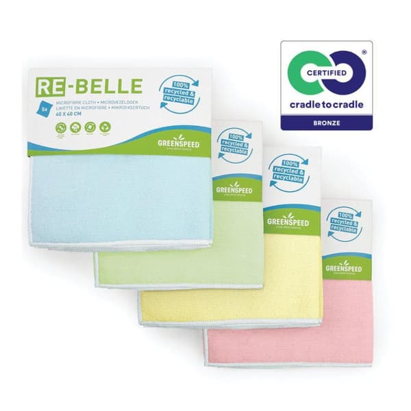 Microfiberduk REBELL C2C 40x40 rosa 5/fp
