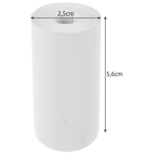 Termoetikett Rulle / Etiketter - 54x25mm - 5 st