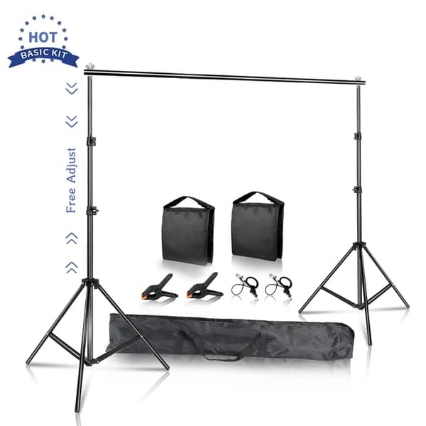 Baggrundsstøtte, Justerbar Størrelse, Chromakey Support System, 2000X2000, Basic Kit 1