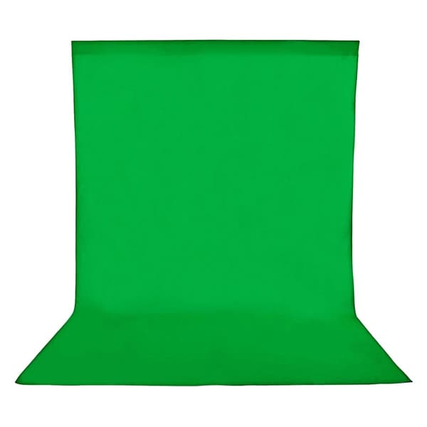 Fotograferingsbakgrund, polyesterbomullsmaterial, tvättbar studiobakgrund, Grön, 4000x3000