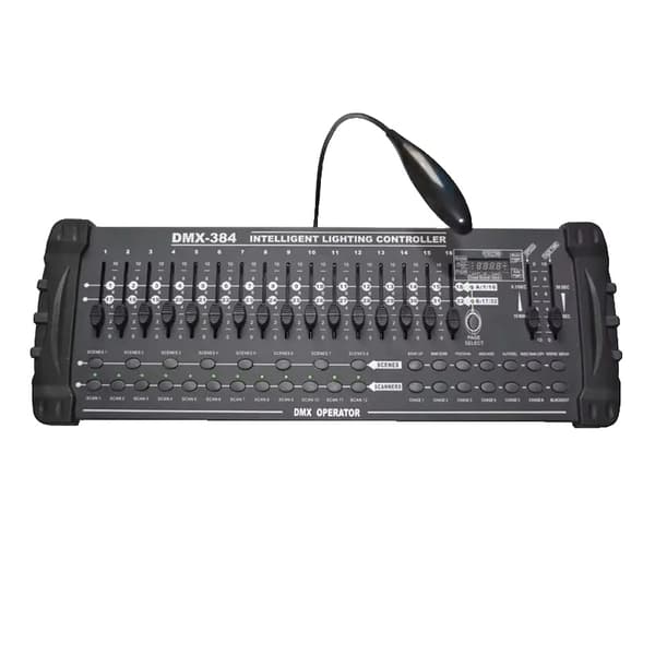 DMX512 Controller, 384 Kanaler, Selvstændigt Design