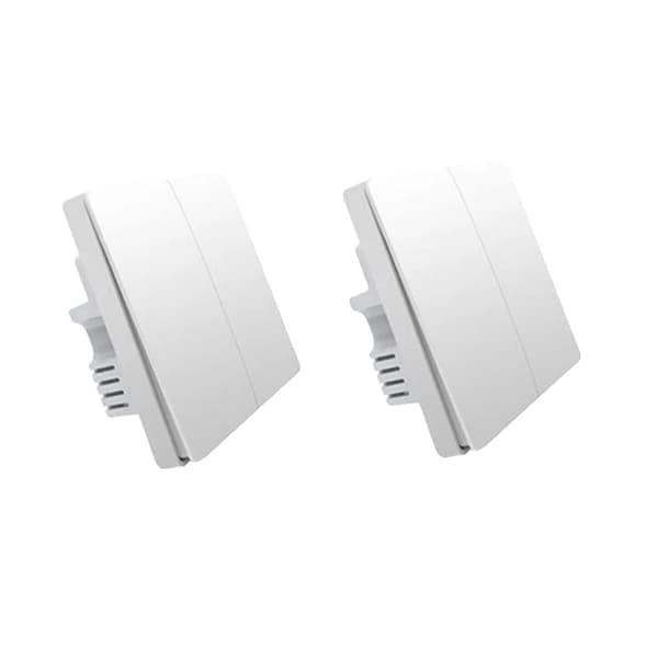 Aqara Älykäs Seinäkytkin, Zigbee-yhteys, Ei Tarvitse Neutraalia,2X neutraalilla 2-avaimella