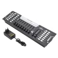 Miniatyrbillede 1 af 2: 192CH DMX-controller, understøtter dimmere og scenelys, HD LED-display,sort