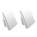 Miniatyrbillede 1 af 2: Aqara Vægbryder, ZigBee-forbindelse, Trådløs kontrol,2X Med Neutral 2Key