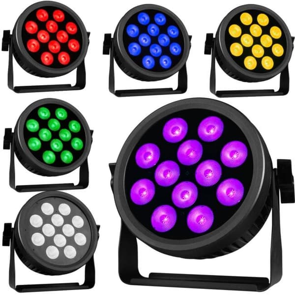 LIGHT4ME CREE ALU HEXA PAR 12 kohdevaloparia