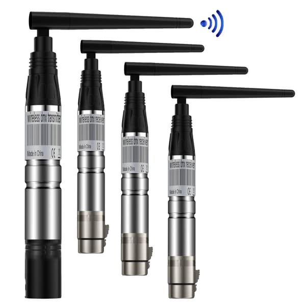 Trådløs DMX512-controller, 3 modtagere, interferensfri drift,EU-stik, ZQ14012