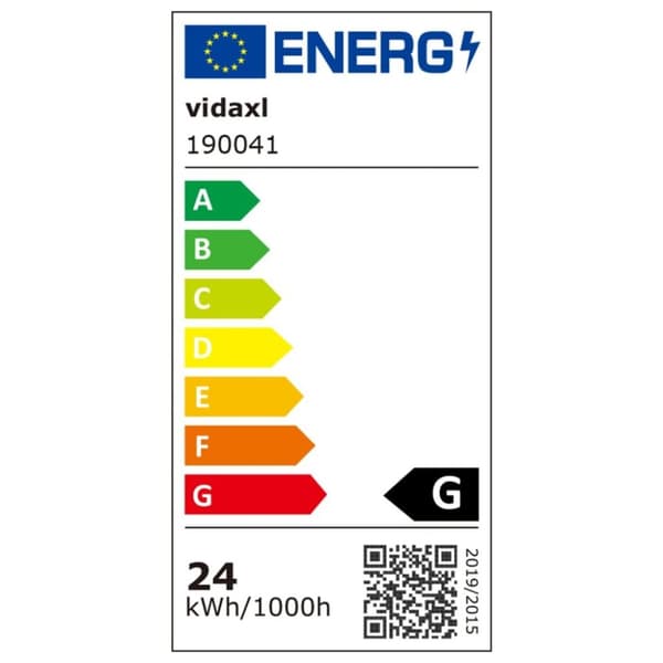 vidaXL Studiobelysningssett: 24 watt stativ og paraplyer