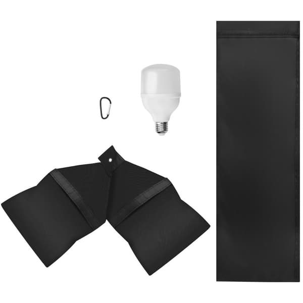 Studielys med softbox, stativ og transporttaske model 2 - sort