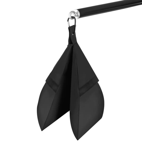 Studielys med softbox, stativ og transporttaske model 2 - sort