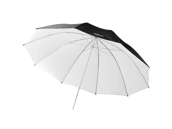 Walimex Pro Reflex sateenvarjo - Heijastava sateenvarjo - musta/valkoinen - Ø150 cm