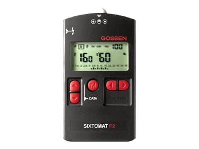 GOSSEN Sixtomat F2 - Valaistusvoimakkuusmittari - cne-tila (25P-formaatti) - digitaalinen