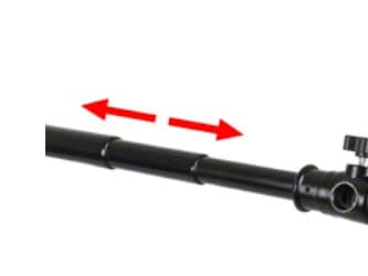 Walimex 18277, Musta, Valkoinen, Alumiini, 1090 mm, 3070 mm, 2560 mm