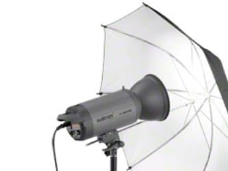 Walimex Pro Reflex Umbrella - Reflexskärm - svart / vit - Ø84 cm