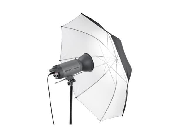Walimex Pro Reflex Umbrella - Refleksjonsparaply - svart-hvit - Ø109 cm