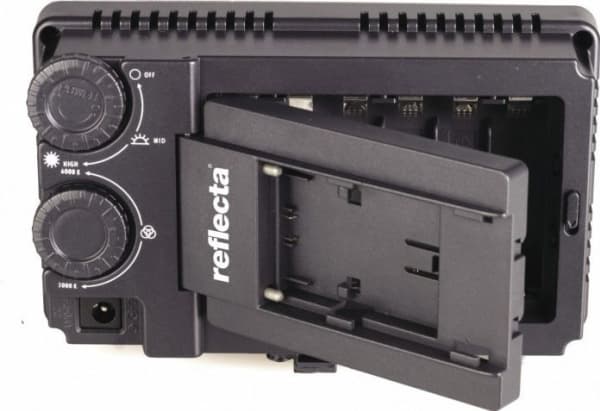 Reflecta RPL 210-VCT, 7 W, 210 ampuller, LED, 50000 timer, Sort, Hvit, Batteri