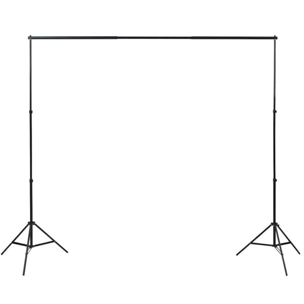 vidaXL Fotostudiosett med bakgrunner, lamper og parasoller