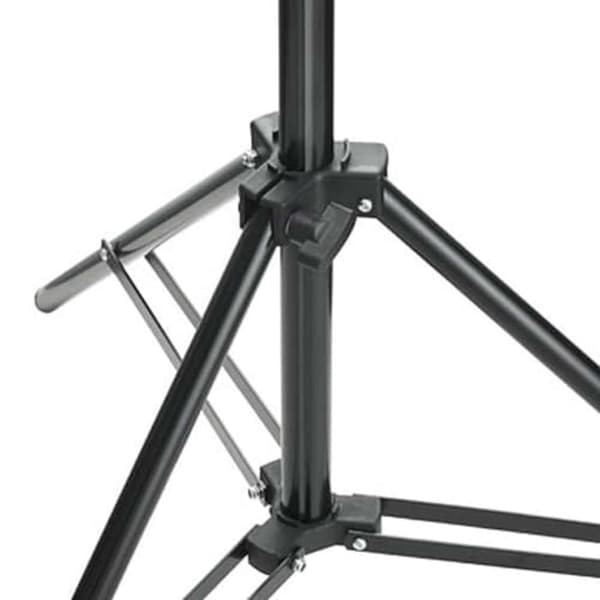 vidaXL Fotostudiosett med bakgrunner, lamper og parasoller