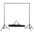 Miniatyrbild 7 av 11: vidaXL Fotostudio med bakgrunder, lampor och paraplyer