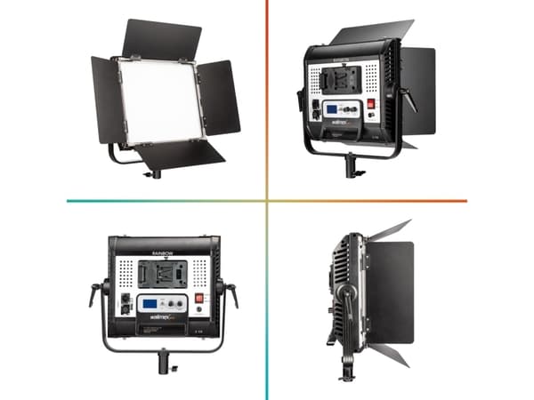 Walimex Rainbow, 50 W, LED, 50000 h, Viileä valkoinen, Lämmin valkoinen, 50 W, 3121 lm