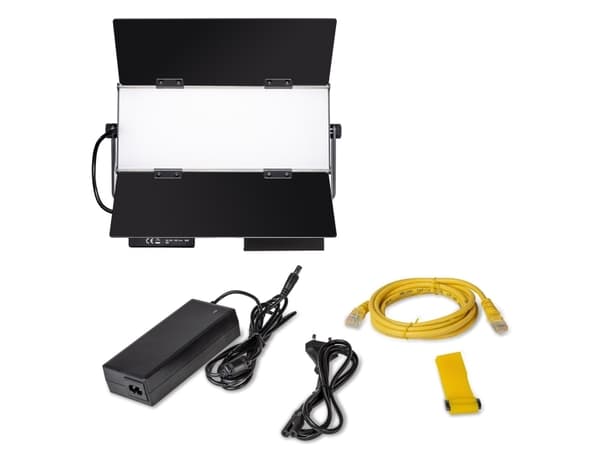 Walimex Pro LED Sirius 160 Bi Color - Lamphuvud - 1 huvuden x 160 lampa - LED - 65 W - AC, DC