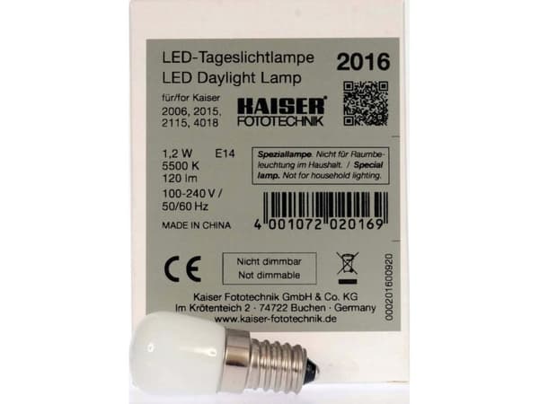 Kaiser bordlampe Kaiser LED dagslyslampe 1,2W f.