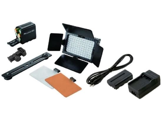 Falcon Eyes DV-96V-K2, 6 W, 96 ampuller, LED, 0,06 W, Sort, Batteri