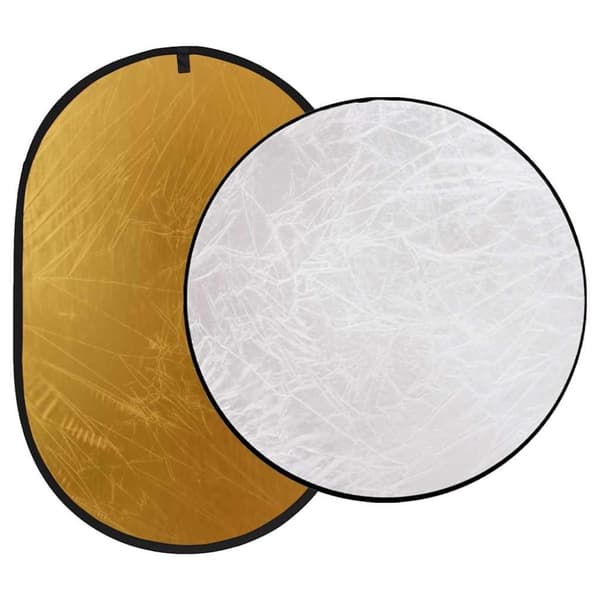 vidaXL fotostudiesæt med softbox-lamper + baggrund og reflektor