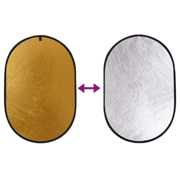 vidaXL fotostudiesæt med softbox-lamper, baggrund og reflektor