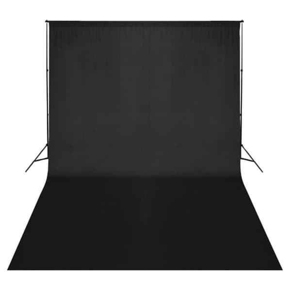 vidaXL Fotostudiosett med softbokslys, bakgrunn og reflektor