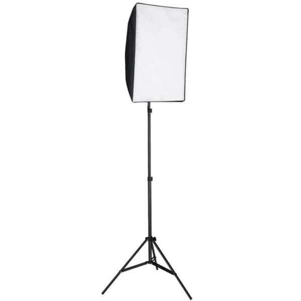 vidaXL Fotostudiosett med softboks lys, bakgrunn og reflektor