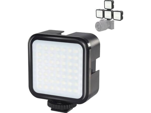 Puluz PU529B, 3 W, 49 lamppu(a), LED, Neutraali valkoinen, Pehmeä valkoinen, Valkoinen, 800 lm, 6500 K