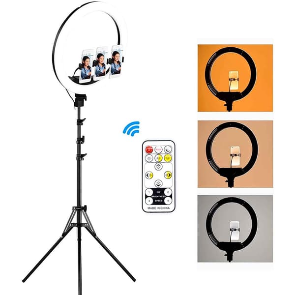 Snapsy Ring Light 18" -Kuvausvalo (210cm)