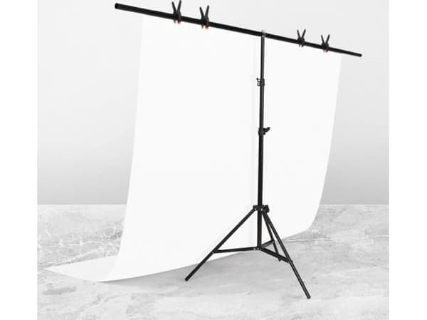 Puluz studio set Atelier T set For Backdrops Beam 200cm + Tripod 200cm + 4 Clips