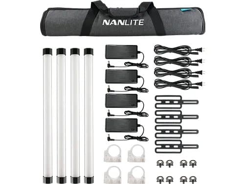 Nanlite PavoTube II 30X, 1 Light Kit, 70 W, LED, 2700 K, 12000 K, Musta, Valkoinen, 100 - 240 V