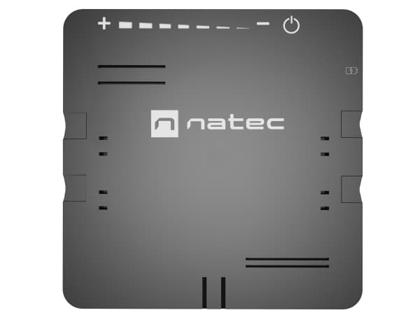 NATEC Alfama LED Color, 5 W, 49 lamppu(a), LED, 6500 K, 6500 K, Musta