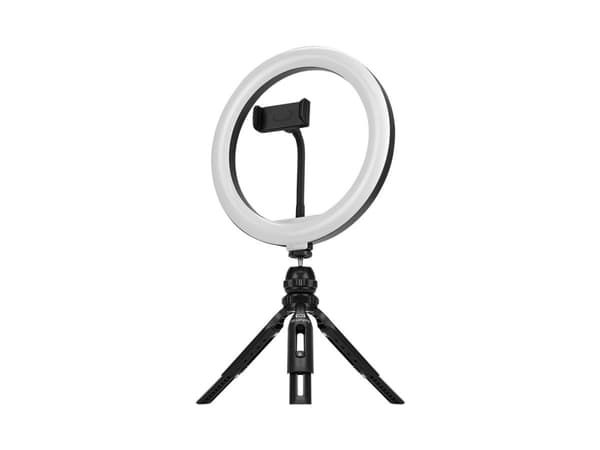 Streamplify Light 10 - Rengasvalo - 1 hoveder x 120 lamppua - LED - 10 W - Tasavirta - DC