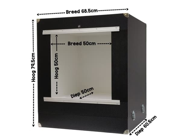 MagicBOX Square 360° - Photo light box - mini Photo studio for professional photography