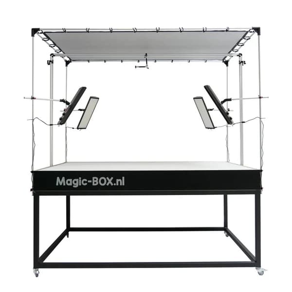 MagicBOX Packshot Table - Photo table - Mini Photo studio for professional photography - 200x200x220cm (WxDxH)