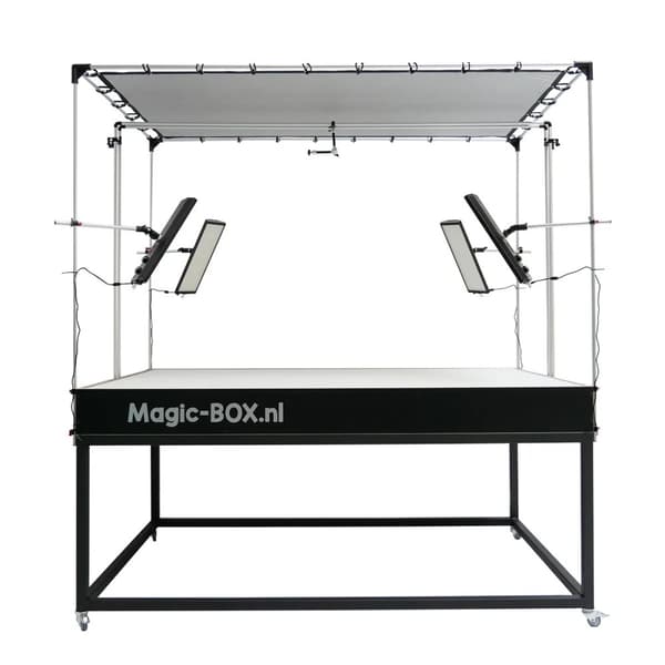 MagicBOX Packshot Table - Photo table - Mini Photo studio for professional photography - 200x200x220cm (WxDxH)