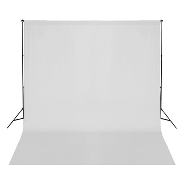 vidaXL Fotostudiosett med lyssett og bakgrunn