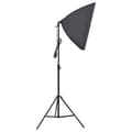 Miniatyrbild 4 av 10: vidaXL Fotostudio med lampor och bakgrund